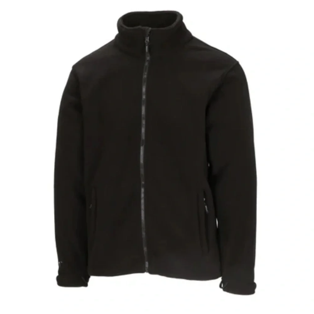 Tingley Men’s Phase‎ 1 Black Zipper Front Fleece w Zip Pockets Size Medium